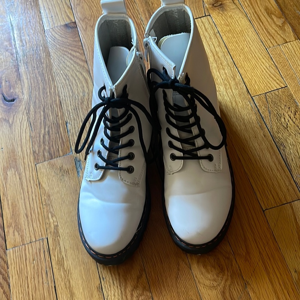White boots